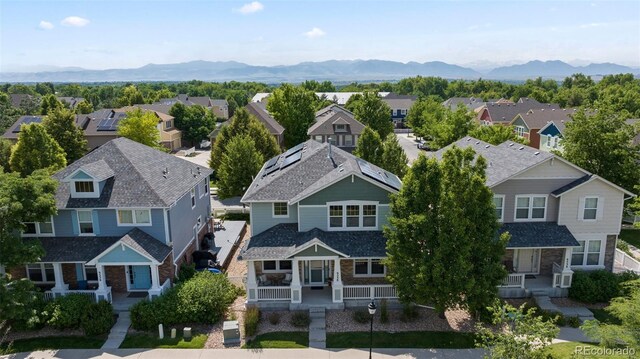 9530 Gray St, Westminster, CO 80031 - aerial view of residential area with a mountainous background