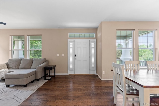9530 Gray St, Westminster, CO 80031 - foyer entrance featuring baseboards and wood finished floors