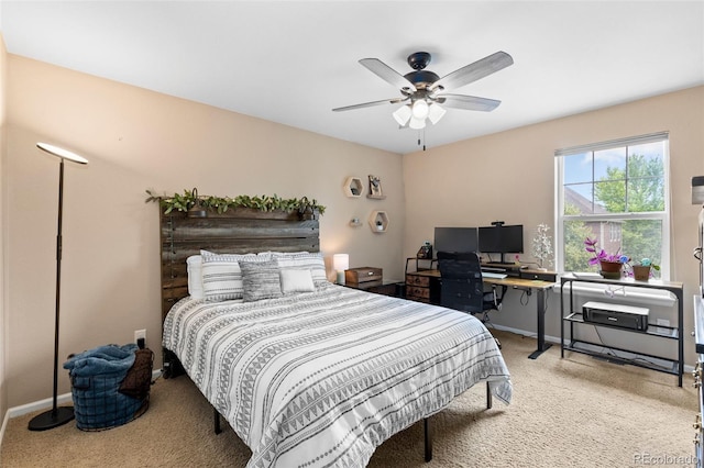 9530 Gray St, Westminster, CO 80031 - carpeted bedroom with baseboards and a ceiling fan