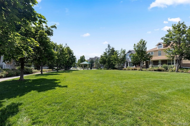 9530 Gray St, Westminster, CO 80031 - view of green lawn with a gazebo