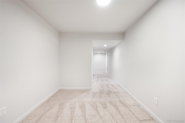 1530 S Quebec Way Unit 24, Denver, CO 80231 - hallway featuring carpet and recessed lighting