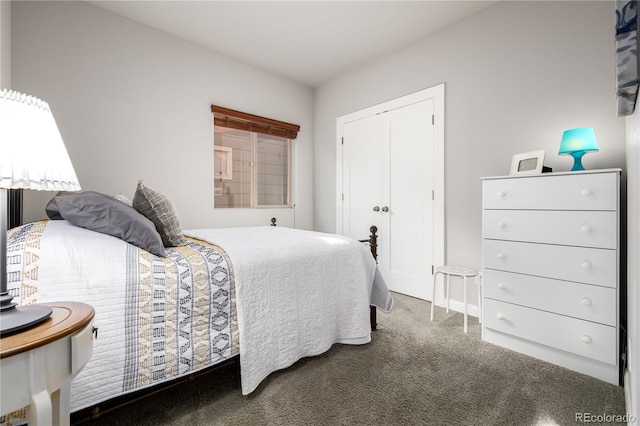 bedroom featuring carpet floors