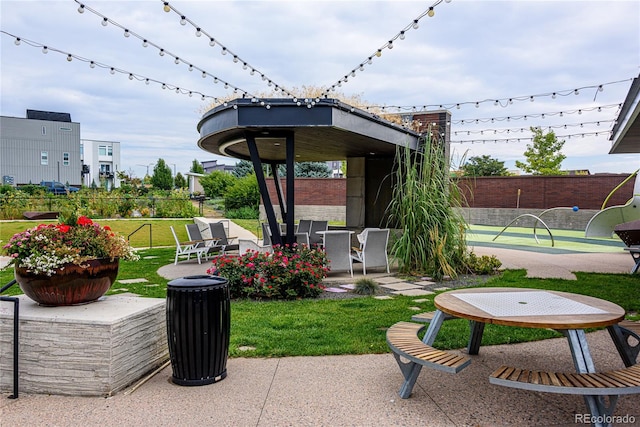 view of patio