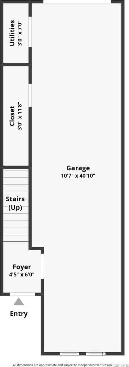 2680 Blake St Unit 4, Denver, CO 80205 - view of home floor plan