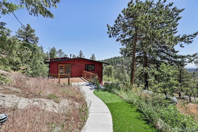 8940 S Brandenburger Dr, Morrison, CO 80465 - view of side of home