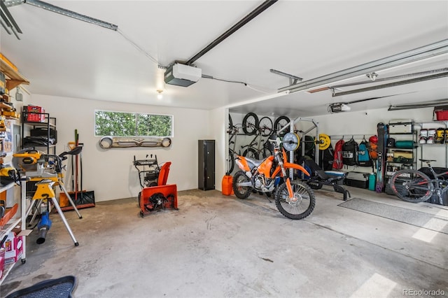 8940 S Brandenburger Dr, Morrison, CO 80465 - garage with a garage door opener