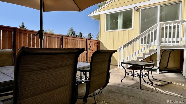 view of patio / terrace