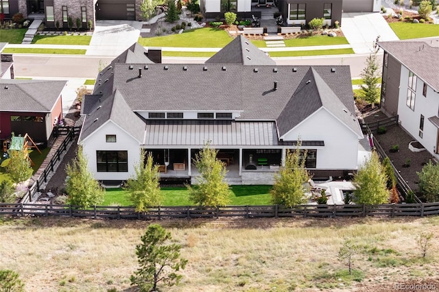 6589 Canyonpoint Rd, Castle Pines, CO 80108 - drone / aerial view
