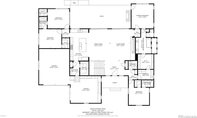 6589 Canyonpoint Rd, Castle Pines, CO 80108 - plan