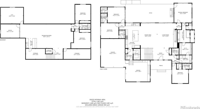 6589 Canyonpoint Rd, Castle Pines, CO 80108 - plan