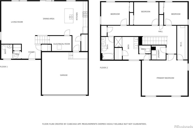 7465 E 157th Pl, Thornton, CO 80602 - floor plan / room layout