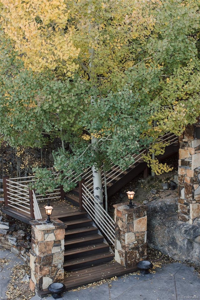 187 Fox Ridge Dr, Evergreen, CO 80439 - view of property entrance