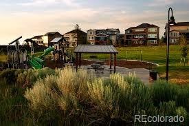 8179 S Kellerman Cir, Aurora, CO 80016 - surrounding community featuring a gazebo and a detached carport