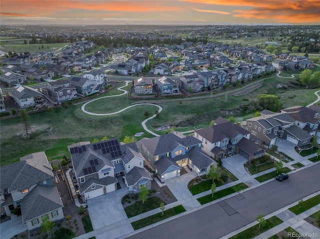 8179 S Kellerman Cir, Aurora, CO 80016 - aerial view of property's location featuring nearby suburban area