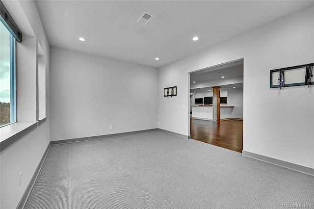 8179 S Kellerman Cir, Aurora, CO 80016 - carpeted empty room featuring recessed lighting and baseboards