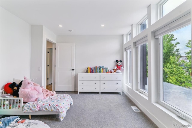2280 W 42nd Ave, Denver, CO 80211 - bedroom featuring carpet and recessed lighting
