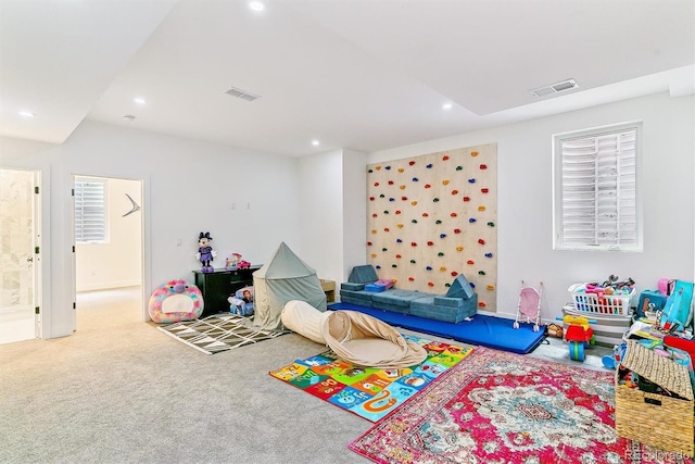 2280 W 42nd Ave, Denver, CO 80211 - rec room with recessed lighting and carpet floors