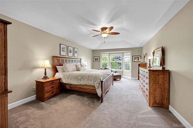 1583 Sunset Ridge Rd, Highlands Ranch, CO 80126 - bedroom featuring light carpet, baseboards, and a ceiling fan