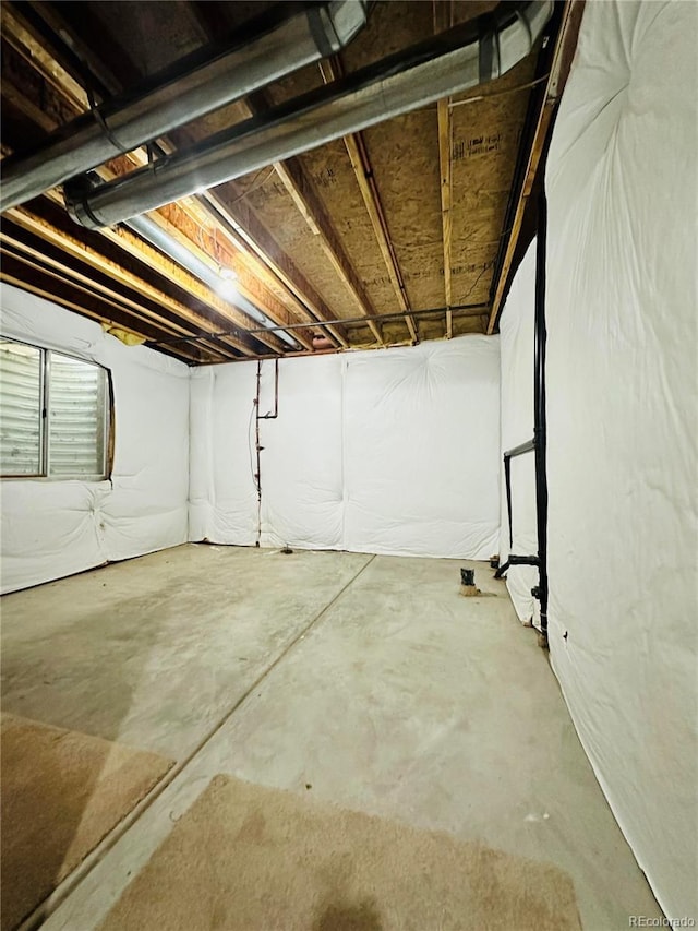 6102 S Yampa St, Aurora, CO 80016 - view of unfinished below grade area