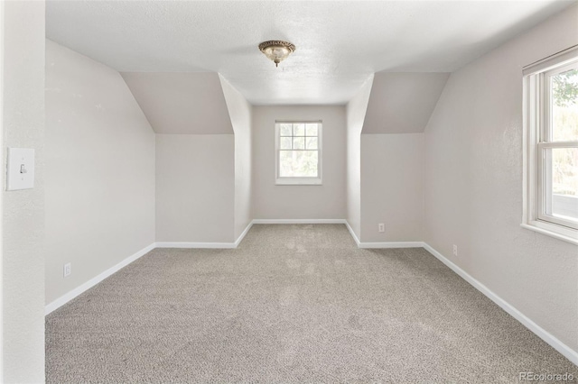 1856 S Monroe St, Denver, CO 80210 - additional living space featuring lofted ceiling, plenty of natural light, and carpet floors