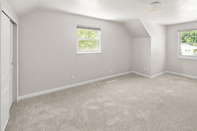 1856 S Monroe St, Denver, CO 80210 - additional living space featuring lofted ceiling and carpet