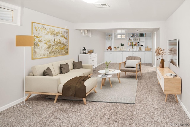 1856 S Monroe St, Denver, CO 80210 - living area with baseboards and carpet