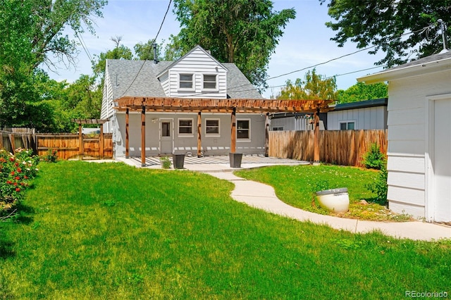 1856 S Monroe St, Denver, CO 80210 - rear view of property featuring a patio area