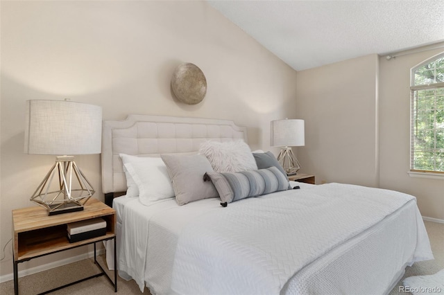 5649 W 109th Cir, Westminster, CO 80020 - carpeted bedroom featuring baseboards and lofted ceiling