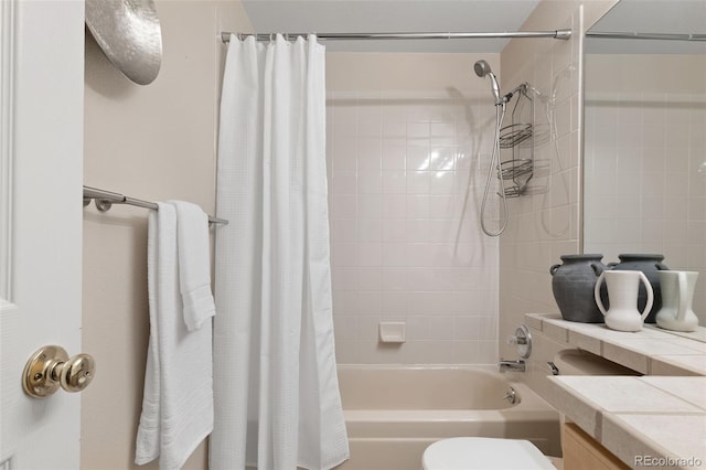5649 W 109th Cir, Westminster, CO 80020 - full bathroom featuring shower / bath combo and vanity