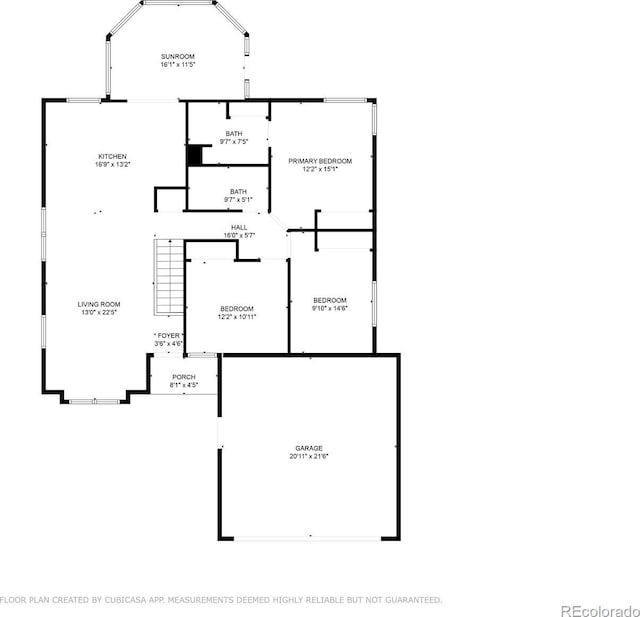 381 Mountain Cloud Cir, Highlands Ranch, CO 80126 - floor plan / room layout