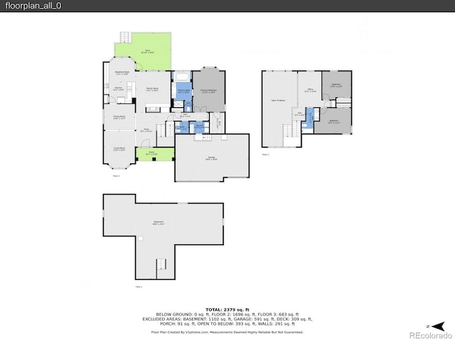 848 Huntington Pl, Highlands Ranch, CO 80126 - floor plan / room layout
