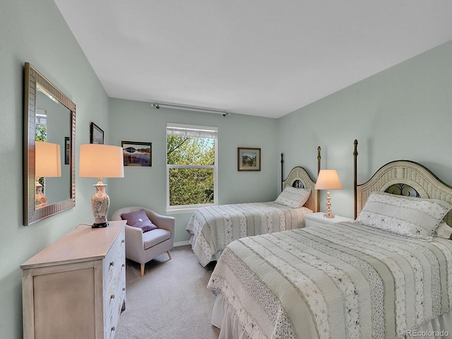 848 Huntington Pl, Highlands Ranch, CO 80126 - bedroom with light carpet and baseboards