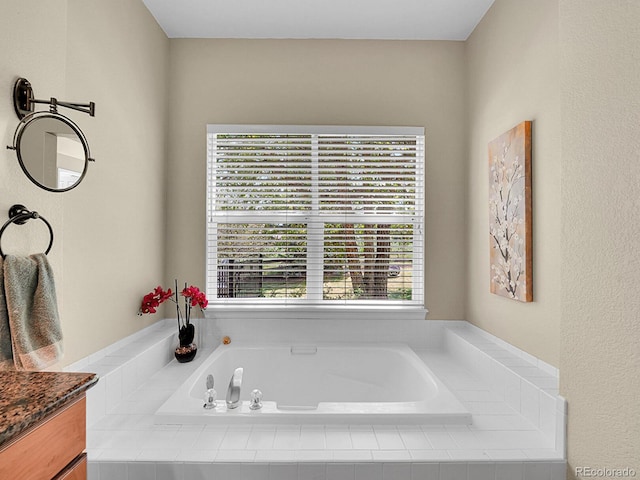 848 Huntington Pl, Highlands Ranch, CO 80126 - full bathroom featuring a bath and vanity