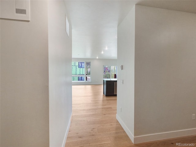 0125 W Keystone Rd Unit 209, Keystone, CO 80435 - hall with baseboards and light wood-style flooring