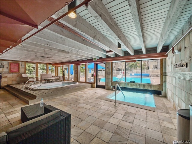 0125 W Keystone Rd Unit 209, Keystone, CO 80435 - indoor community pool with an in-ground hot tub