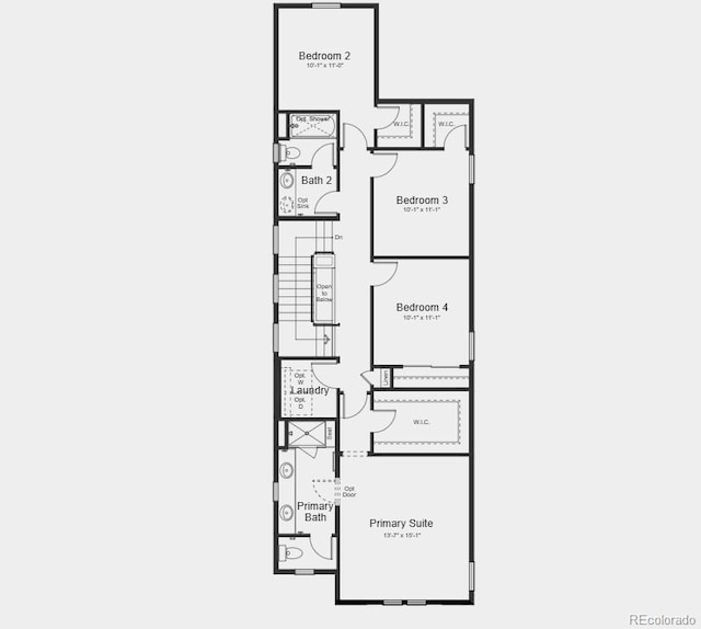 3295 N Coolidge Way, Aurora, CO 80019 - home floor plan