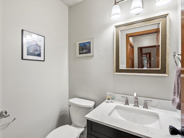 28272 Shadow Mountain Dr, Conifer, CO 80433 - bathroom with toilet and vanity