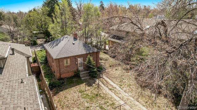 451 Harrison St, Denver, CO 80206 - aerial view of property and surrounding area