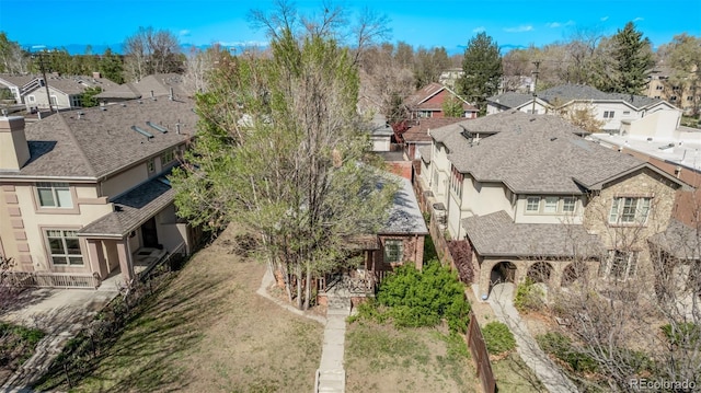 451 Harrison St, Denver, CO 80206 - aerial view of residential area