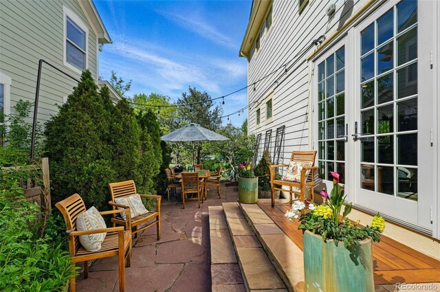 8256 E 28th Dr, Denver, CO 80238 - view of patio featuring outdoor dining space