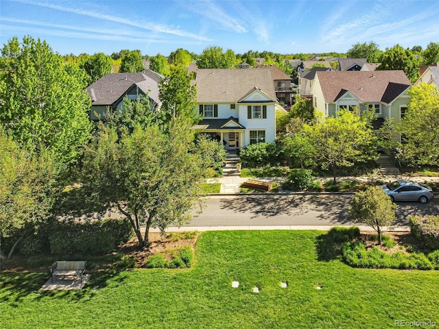 8256 E 28th Dr, Denver, CO 80238 - aerial perspective of suburban area