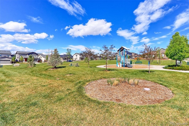 9835 Uravan St, Commerce City, CO 80022 - view of grassy yard with a residential view
