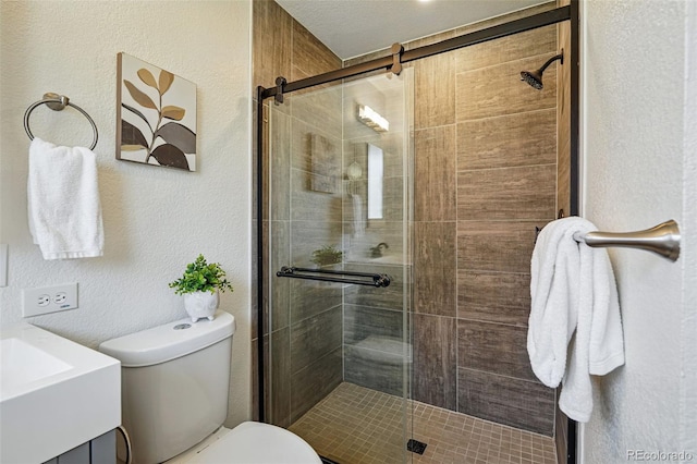 12345 W 32nd Ave, Wheat Ridge, CO 80033 - full bath with toilet, a sink, and a stall shower