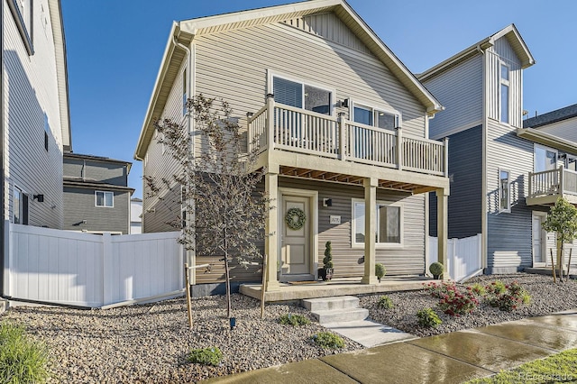 18270 E 51st Pl, Denver, CO 80249 - view of front facade with a balcony