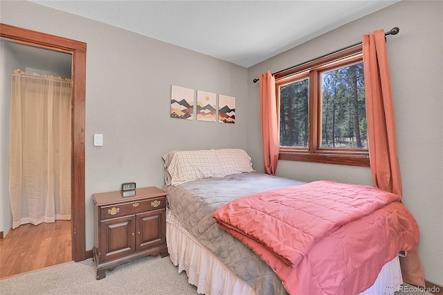 700 Rosalie Rd, Bailey, CO 80421 - bedroom featuring light carpet