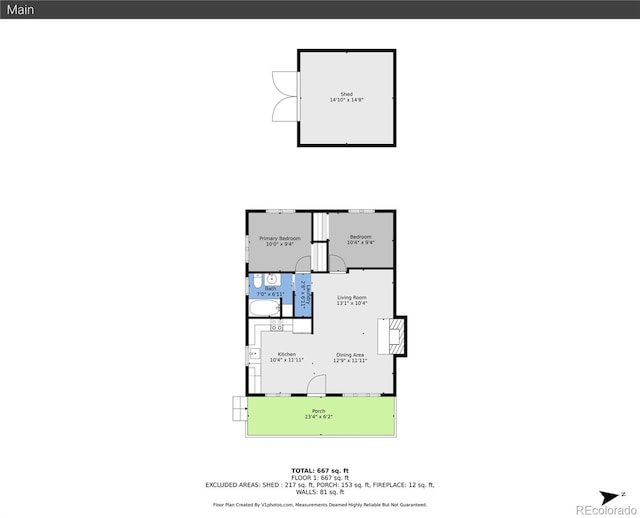 700 Rosalie Rd, Bailey, CO 80421 - property floor plan