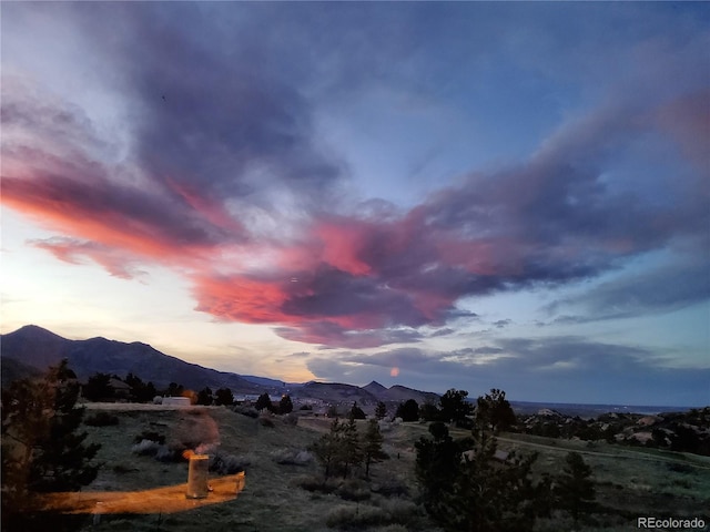 property view of mountains