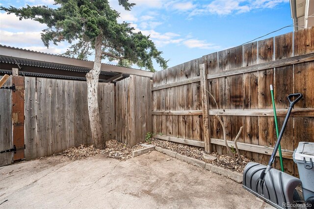 12662 W Virginia Ave, Lakewood, CO 80228 - view of patio with fence