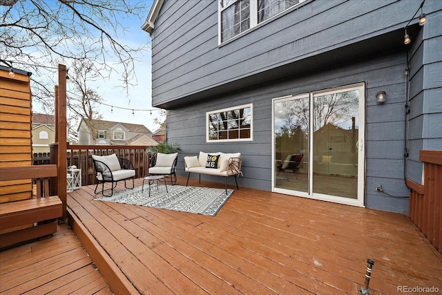 view of deck