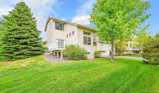 20532 E Lake Cir, Centennial, CO 80016 - view of property exterior with a yard
